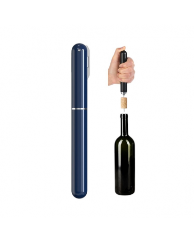 Ανοιχτήρι κρασιού με πίεση αέρος - Τιρμπουσόν - KH1-002101 - 812549 - Blue