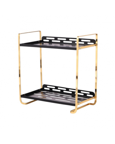 Ραφιέρα οργάνωσης καλλυντικών - MZY502B - 170257 - Black/Gold