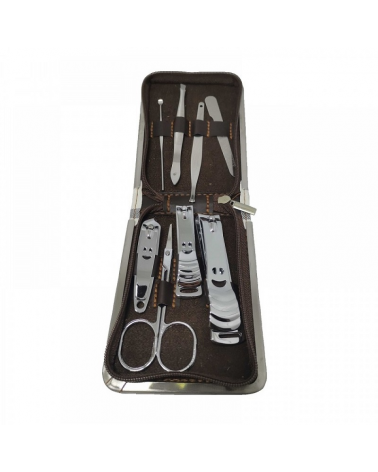 Επαγγελματικό σετ περιποίησης νυχιών σε θήκη - 021R - 8pcs