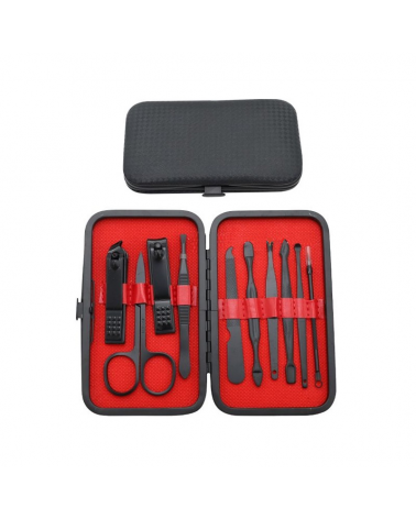 Επαγγελματικό σετ περιποίησης νυχιών σε θήκη - 1006 - 10pcs