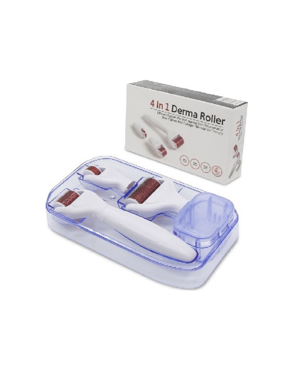 Σετ μεσοθεραπείας προσώπου - 4 σε 1 - Meso Roller - MR-668