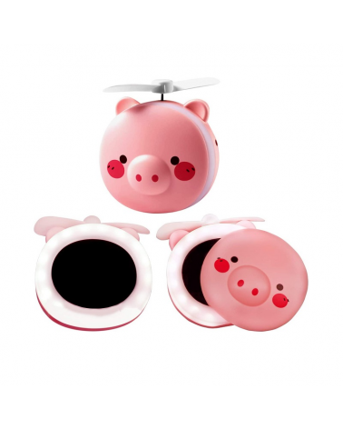 Καθρέφτης μακιγιάζ LED με ανεμιστήρα