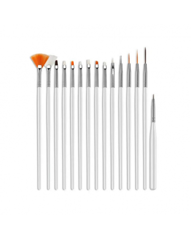 Σετ πινέλα μανικιούρ Nail Art - B272 15 - 15pcs