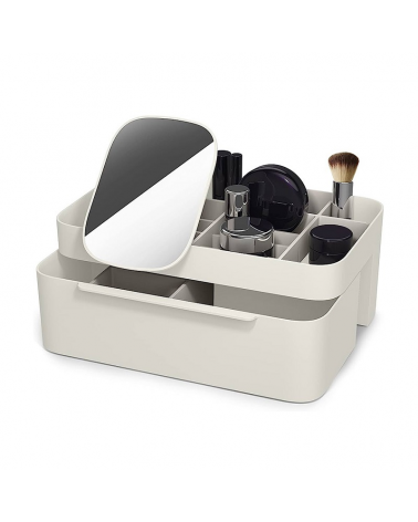 Θήκη οργάνωσης καλλυντικών με καθρέπτη - 211