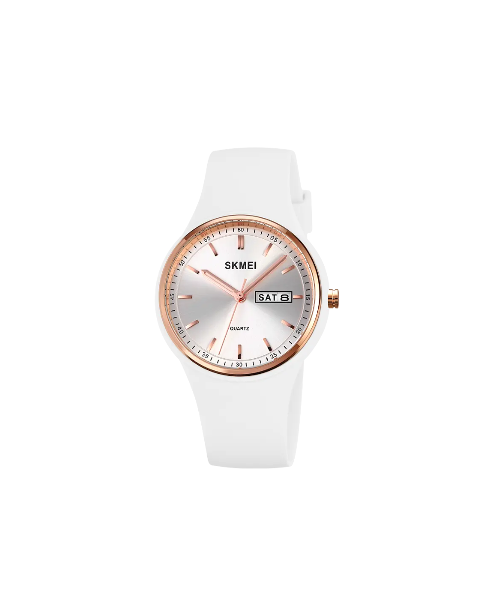 Αναλογικό ρολόι χειρός – Skmei - 2057 - White