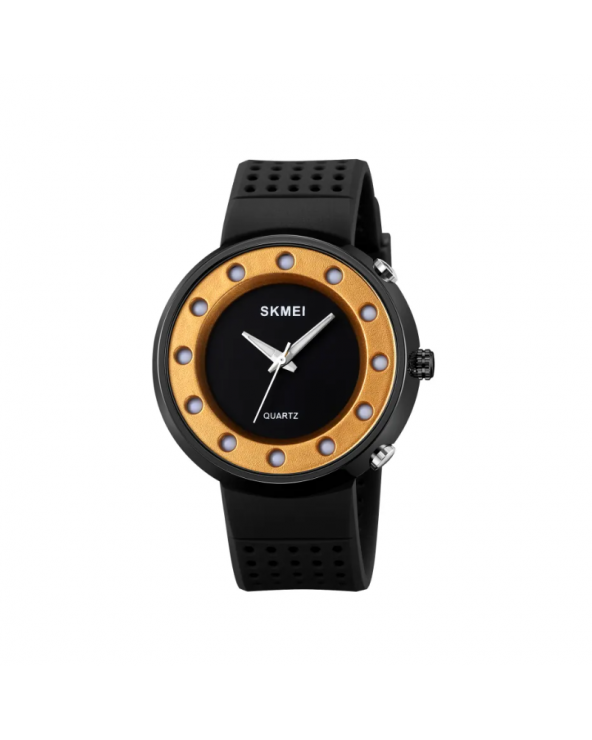 Αναλογικό ρολόι χειρός LED - Skmei - 2132 - Gold