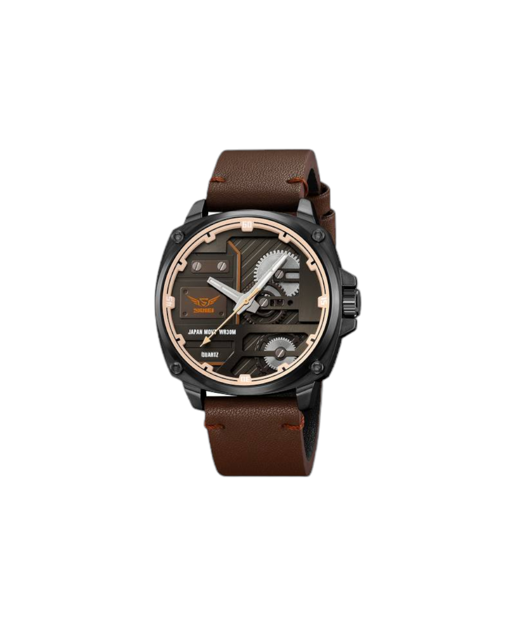 Αναλογικό ρολόι χειρός – Skmei - 2289 - Dark brown