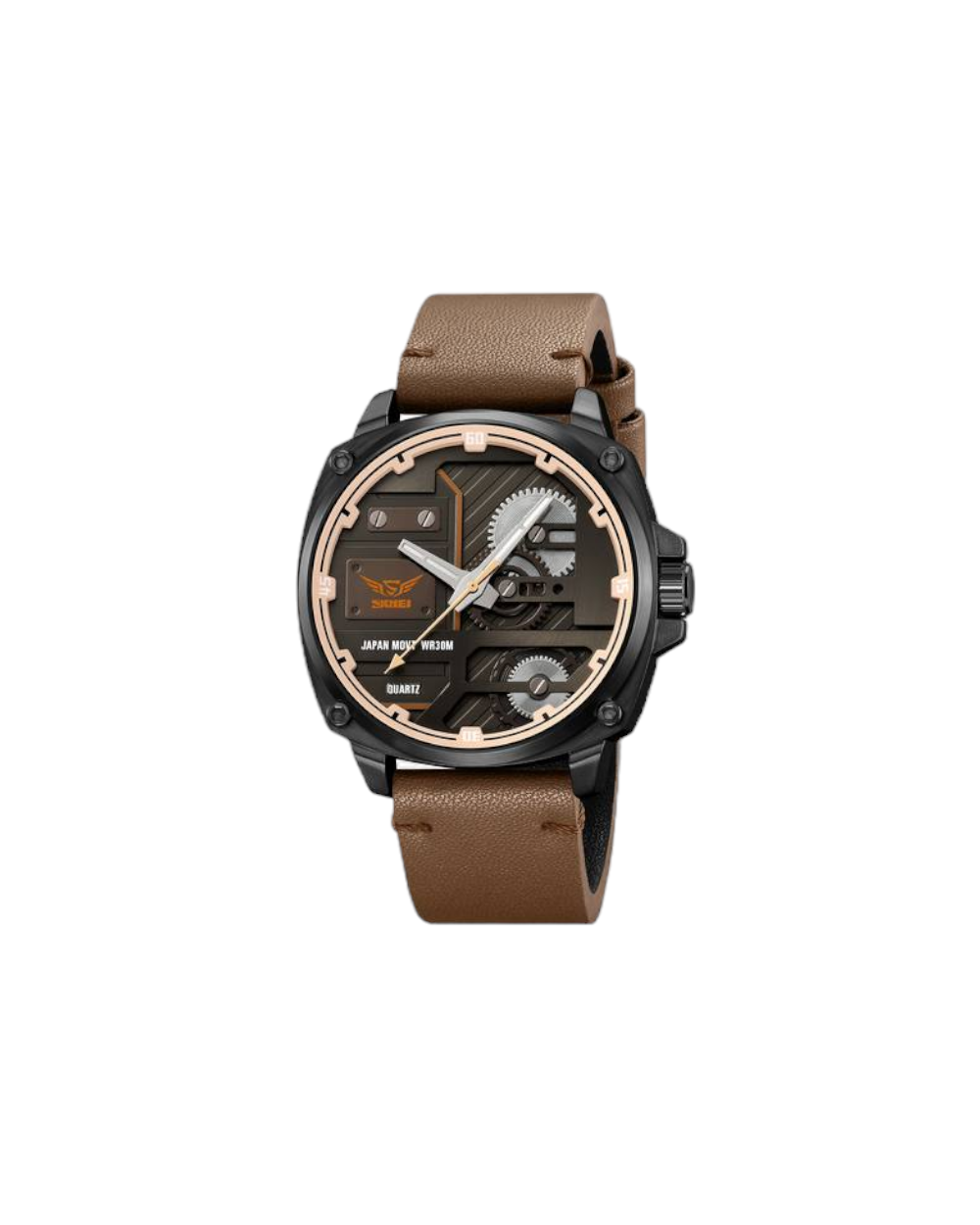 Αναλογικό ρολόι χειρός – Skmei - 2289 - Light brown