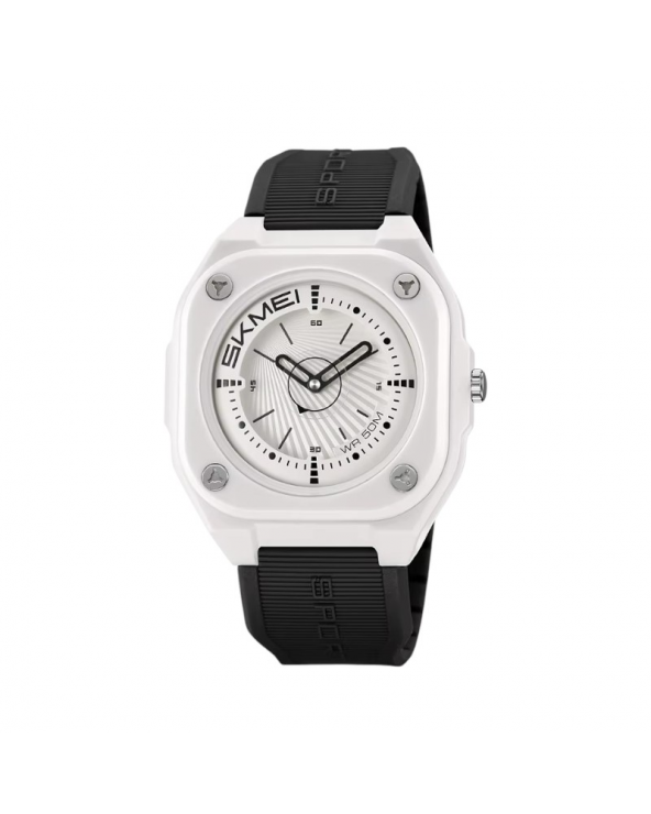 Αναλογικό ρολόι χειρός - Skmei - 2329 - White/Black