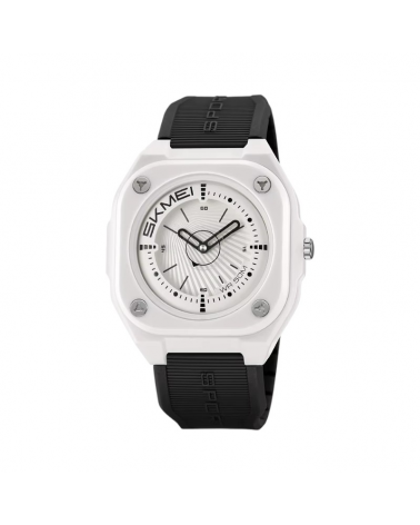 Αναλογικό ρολόι χειρός - Skmei - 2329 - White/Black