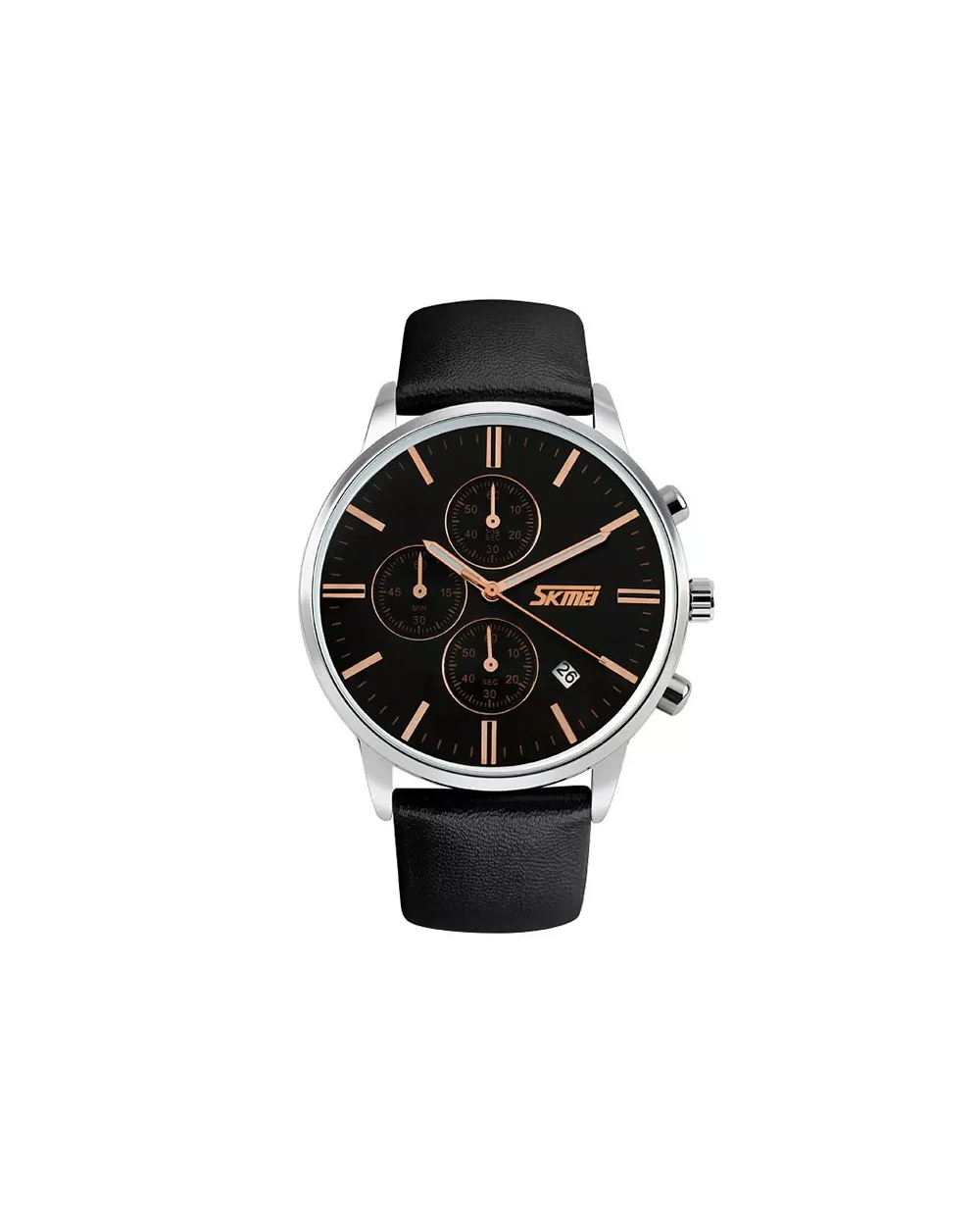 Αναλογικό ρολόι χειρός – Skmei - 9103 - Black/Black