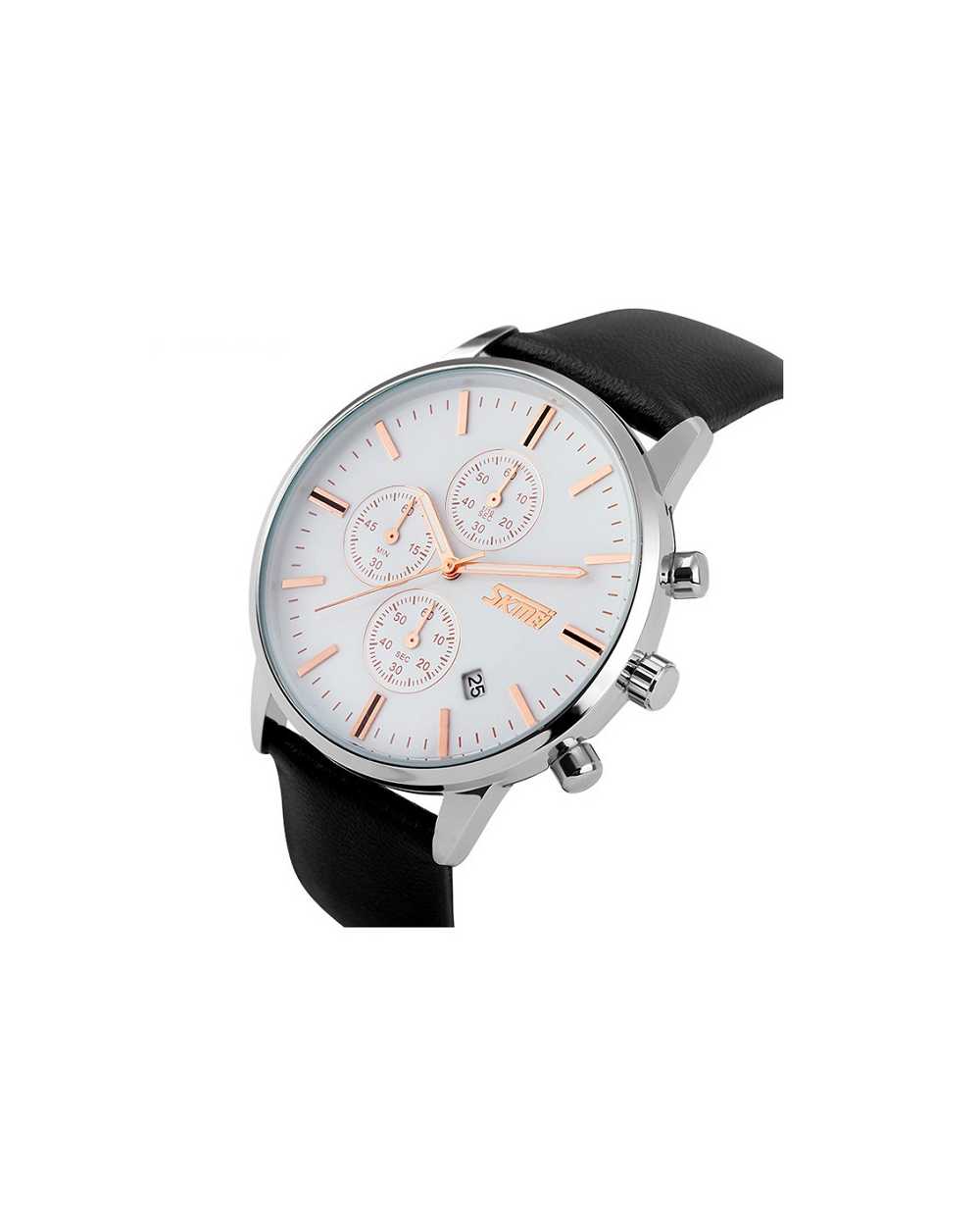 Αναλογικό ρολόι χειρός – Skmei - 9103 - Black/White