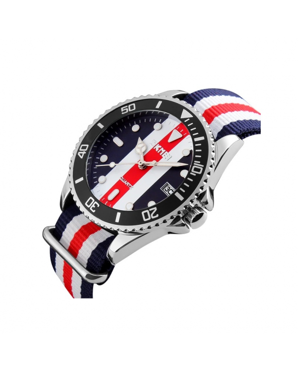 Αναλογικό ρολόι χειρός – Skmei - 9133 - Blue/Red1