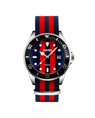 Αναλογικό ρολόι χειρός – Skmei - 9133 - Blue/Red2