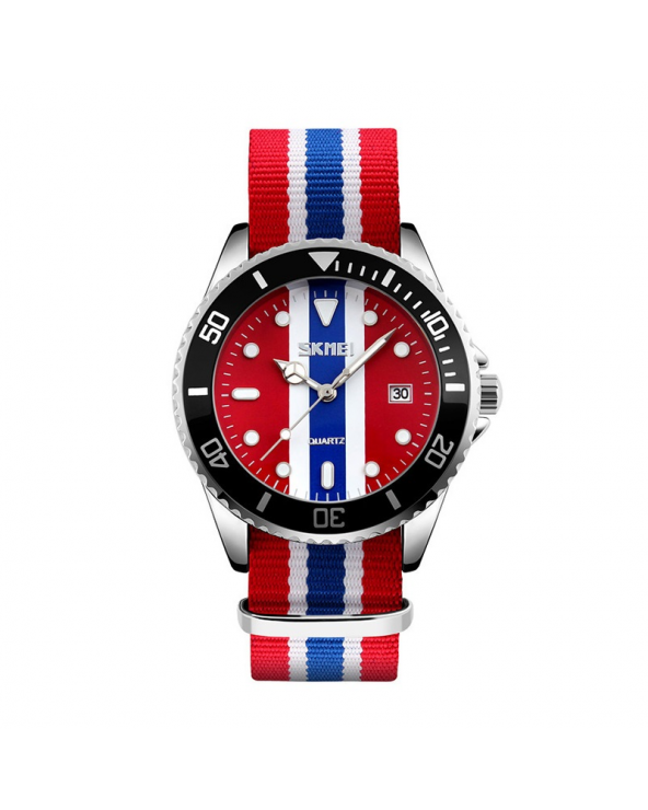 Αναλογικό ρολόι χειρός – Skmei - 9133 - Red/Blue