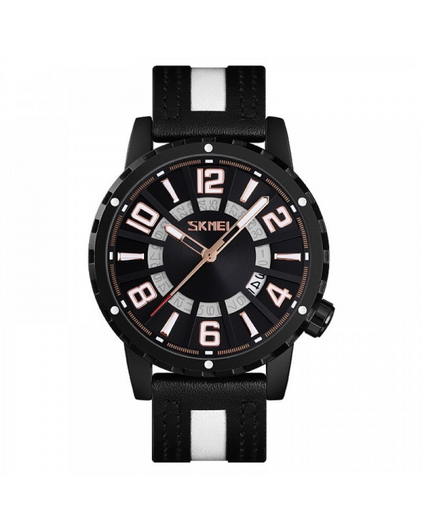 Αναλογικό ρολόι χειρός – Skmei - 9202 - Black/White