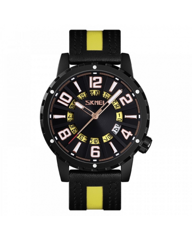 Αναλογικό ρολόι χειρός – Skmei - 9202 - Yellow