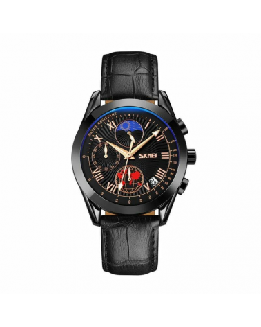 Αναλογικό ρολόι χειρός – Skmei - 9236 - Black