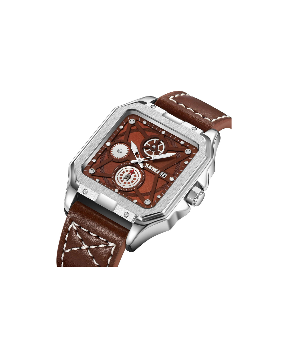 Αναλογικό ρολόι χειρός – Skmei - 9330 - Brown