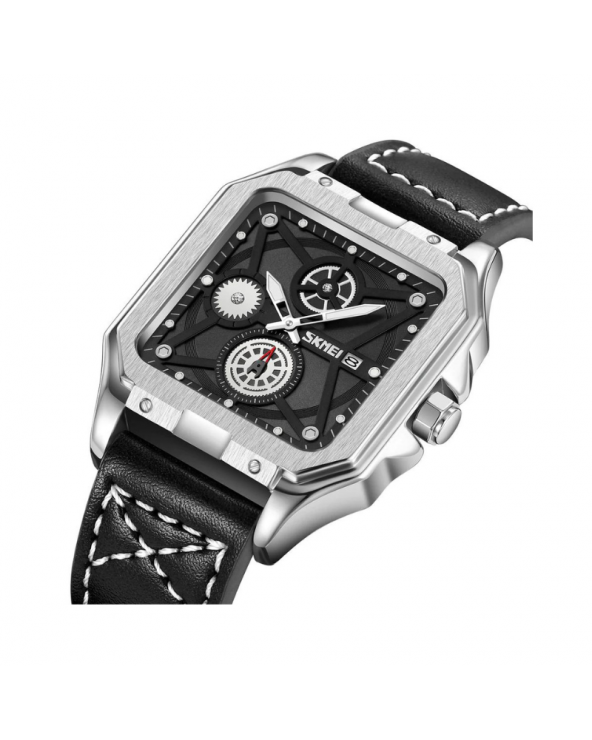 Αναλογικό ρολόι χειρός – Skmei - 9330 - Silver/Black