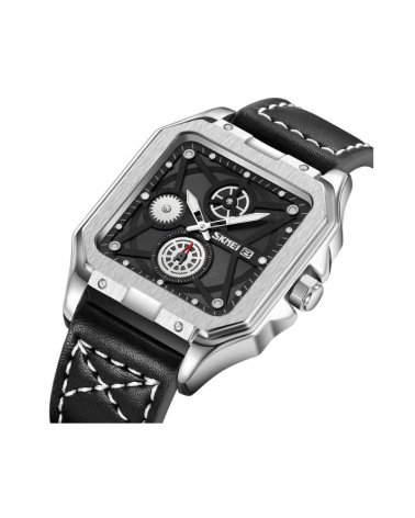 Αναλογικό ρολόι χειρός – Skmei - 9330 - Silver/Black