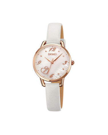 Αναλογικό ρολόι χειρός – Skmei - 2005 - White