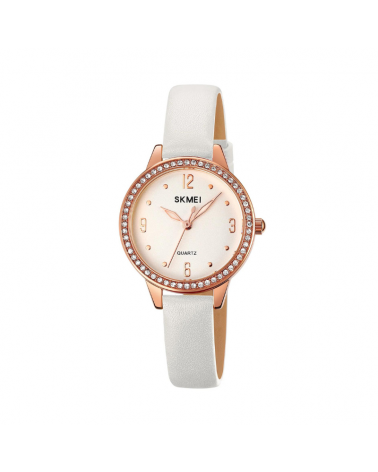 Αναλογικό ρολόι χειρός – Skmei - 2027 - White