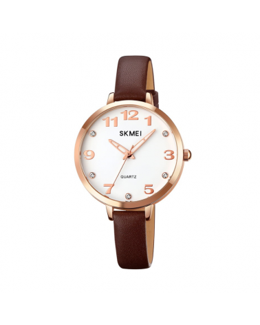 Αναλογικό ρολόι χειρός – Skmei - 2028 - Brown