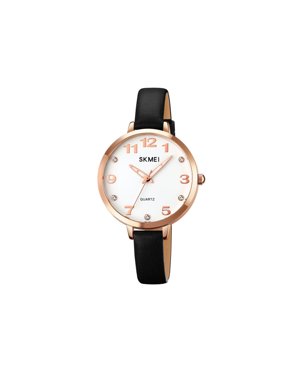 Αναλογικό ρολόι χειρός – Skmei - 2028 - Black/Rose Gold