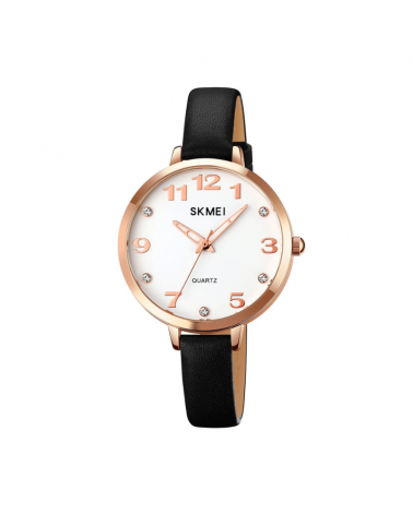 Αναλογικό ρολόι χειρός – Skmei - 2028 - Black/Rose Gold