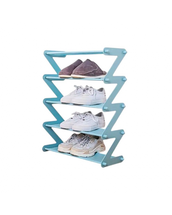 Ραφιέρα παπουτσιών 5 επιπέδων - YH8802-5 - 522466 - Blue