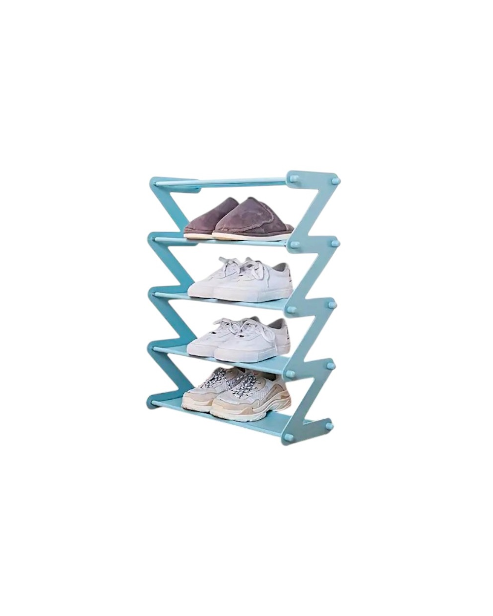 Ραφιέρα παπουτσιών 5 επιπέδων - YH8802-5 - 522466 - Blue