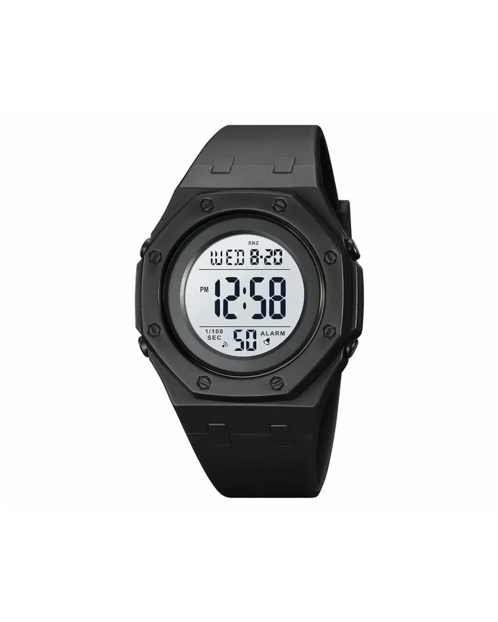 Ψηφιακό ρολόι χειρός – Skmei - 2063 - White/BlackII