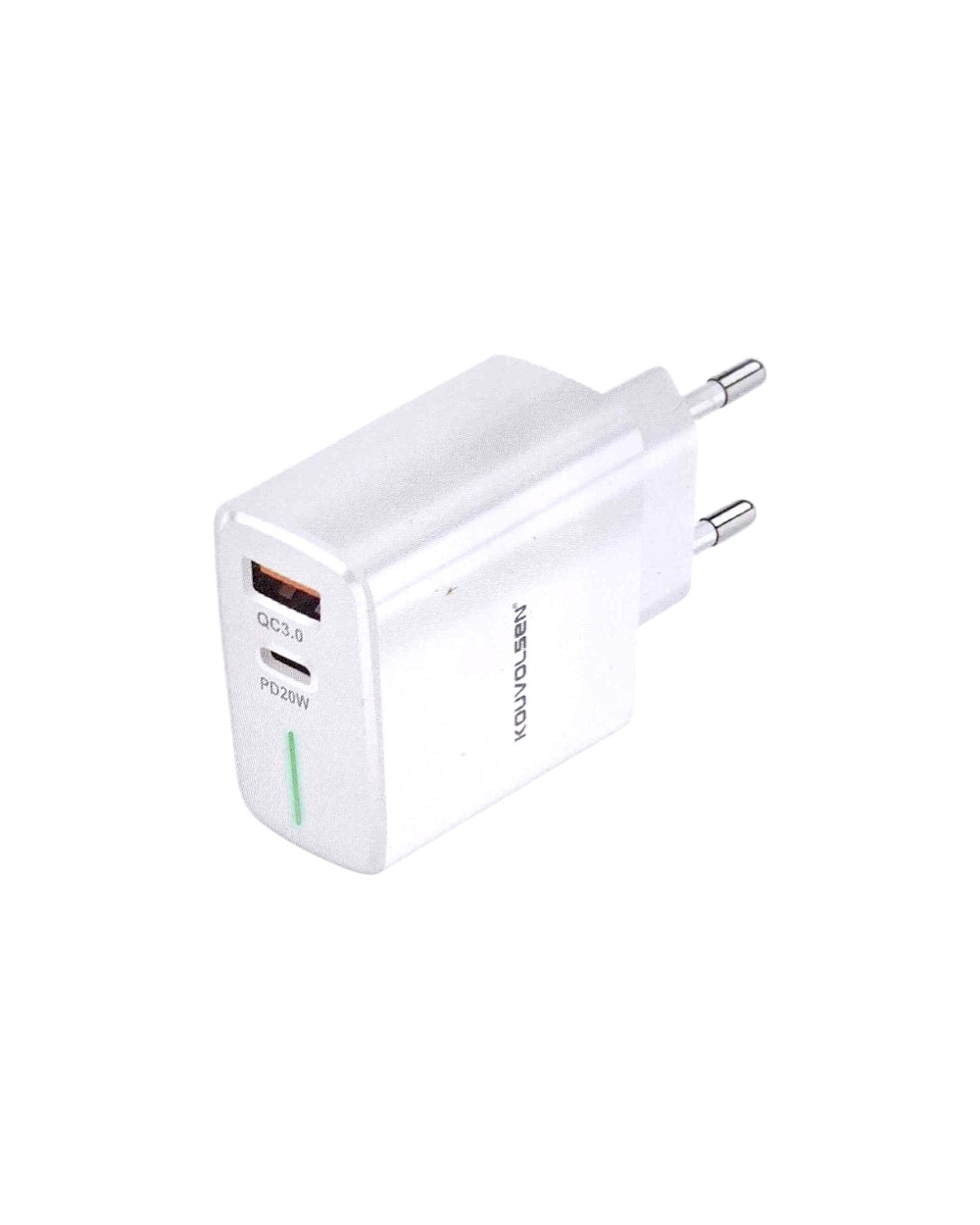 Αντάπτορας φόρτισης Fast Charge με 2 θύρες USB-A & Type-C - 20W - CX143