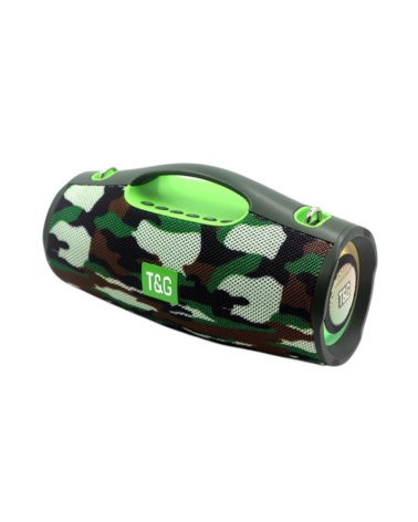 Ασύρματο ηχείο Bluetooth - TG-437 - LED RGB - 813553 - Army Green