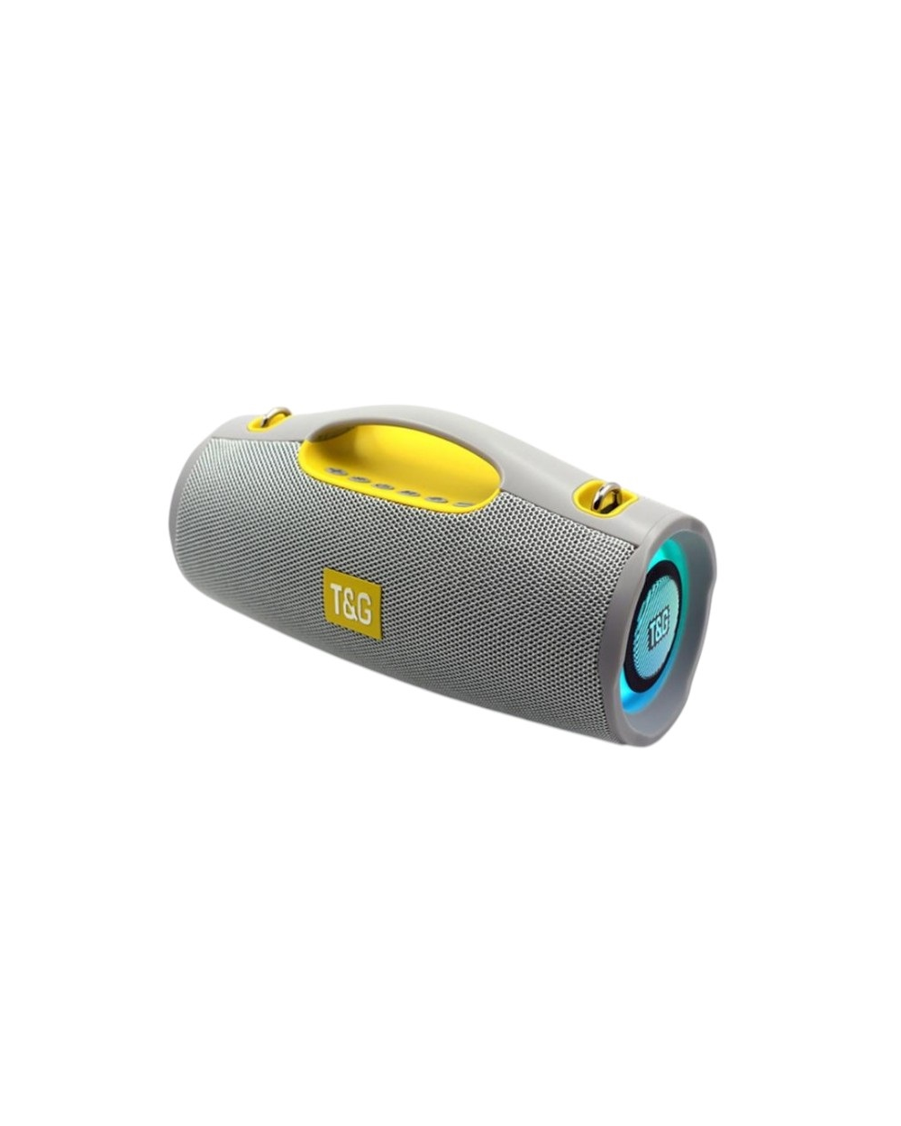 Ασύρματο ηχείο Bluetooth - TG-437 - LED RGB - 813553 - Grey