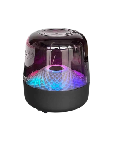 Ασύρματο ηχείο Bluetooth με φωτισμό LED - TG-463 - 813577 - Black