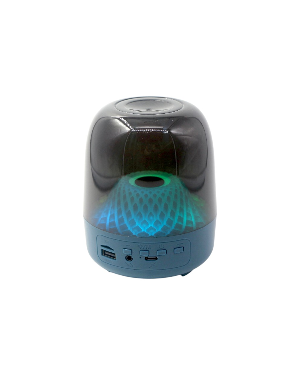 Ασύρματο ηχείο Bluetooth με φωτισμό LED - TG-463 - 813577 - Blue