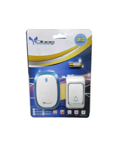 Ασύρματο κουδούνι πόρτας - JK05 - 113651 - White