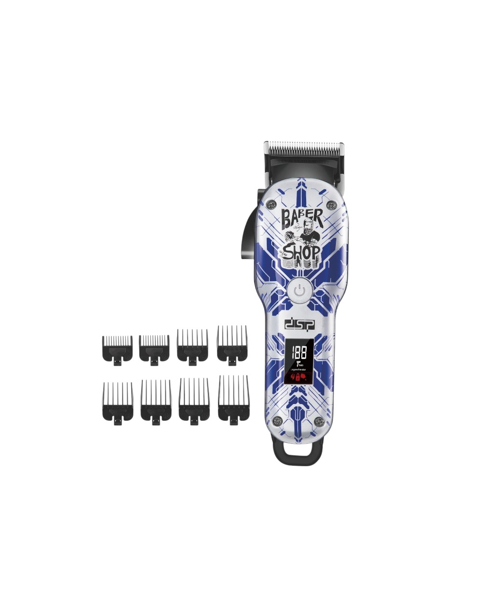 Κουρευτική μηχανή - Barber - 91526 - DSP - 618021 - Blue/White