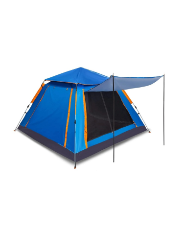 Σκηνή Camping 3 ατόμων με σκίαστρα - YB3021 - 2x2m - 960002 - Blue