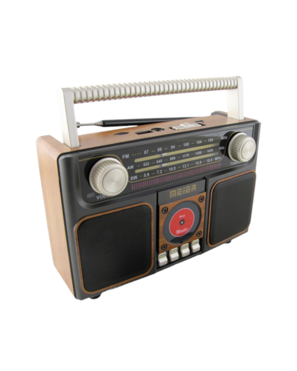 Επαναφορτιζόμενο ραδιόφωνο Retro - MD-1306 BT