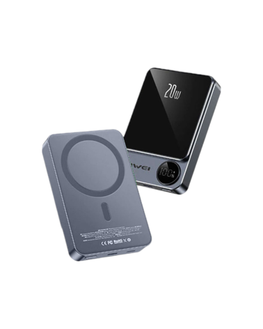 Powerbank μαγνητικής φόρτισης - P39K - 10.000mah - 20W - AWEI - 005500 - Grey