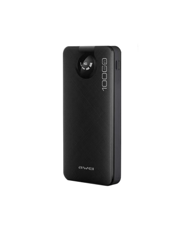 Powerbank - P133K - 10.000mah - 4in1 - AWEI - 048958 - Black