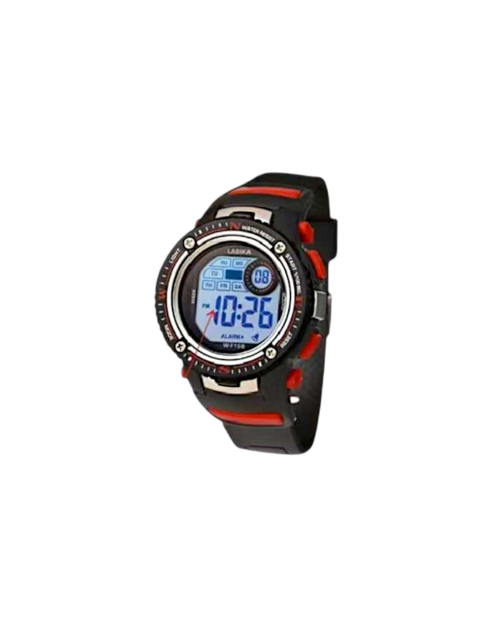 Ψηφιακό ρολόι χειρός - LS158 - Lasika - 817384 - Black/Red