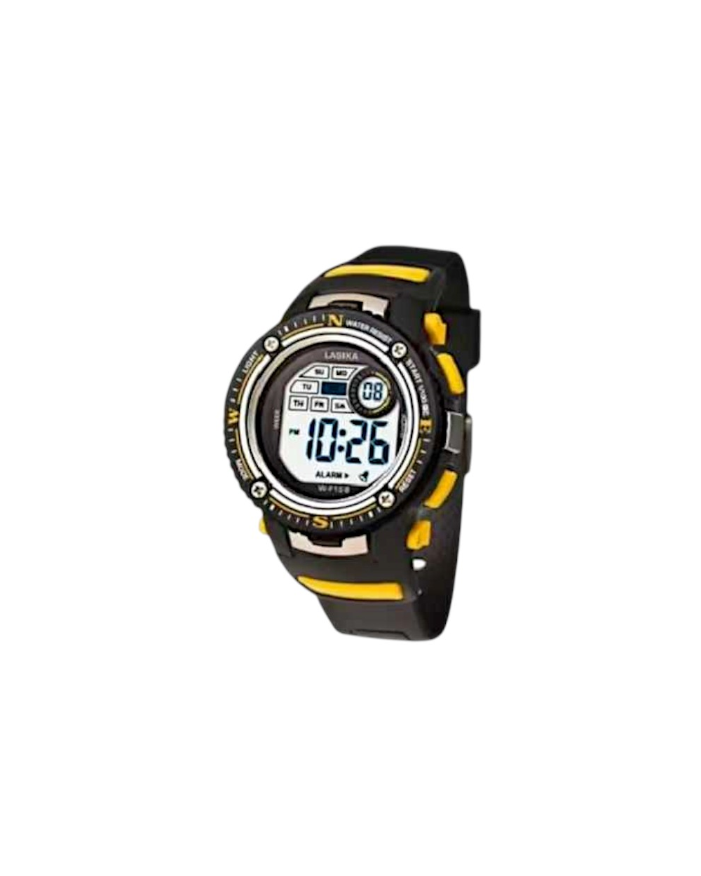 Ψηφιακό ρολόι χειρός - LS158 - Lasika - 817384 - Black/Yellow