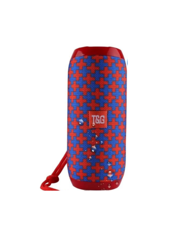 Ασύρματο ηχείο Bluetooth - TG117 - 886793 - Red/Blue