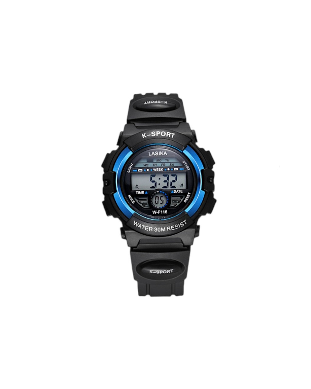 Ψηφιακό ρολόι χειρός - LS116 - Lasika - 817407 - Black/Blue