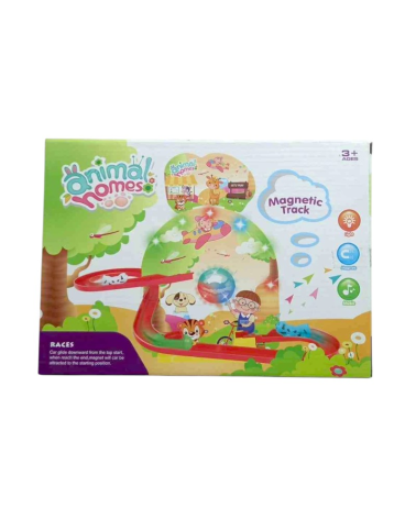 Παιχνίδι τσουλήθρα με ζωάκια και ήχο - 8877c