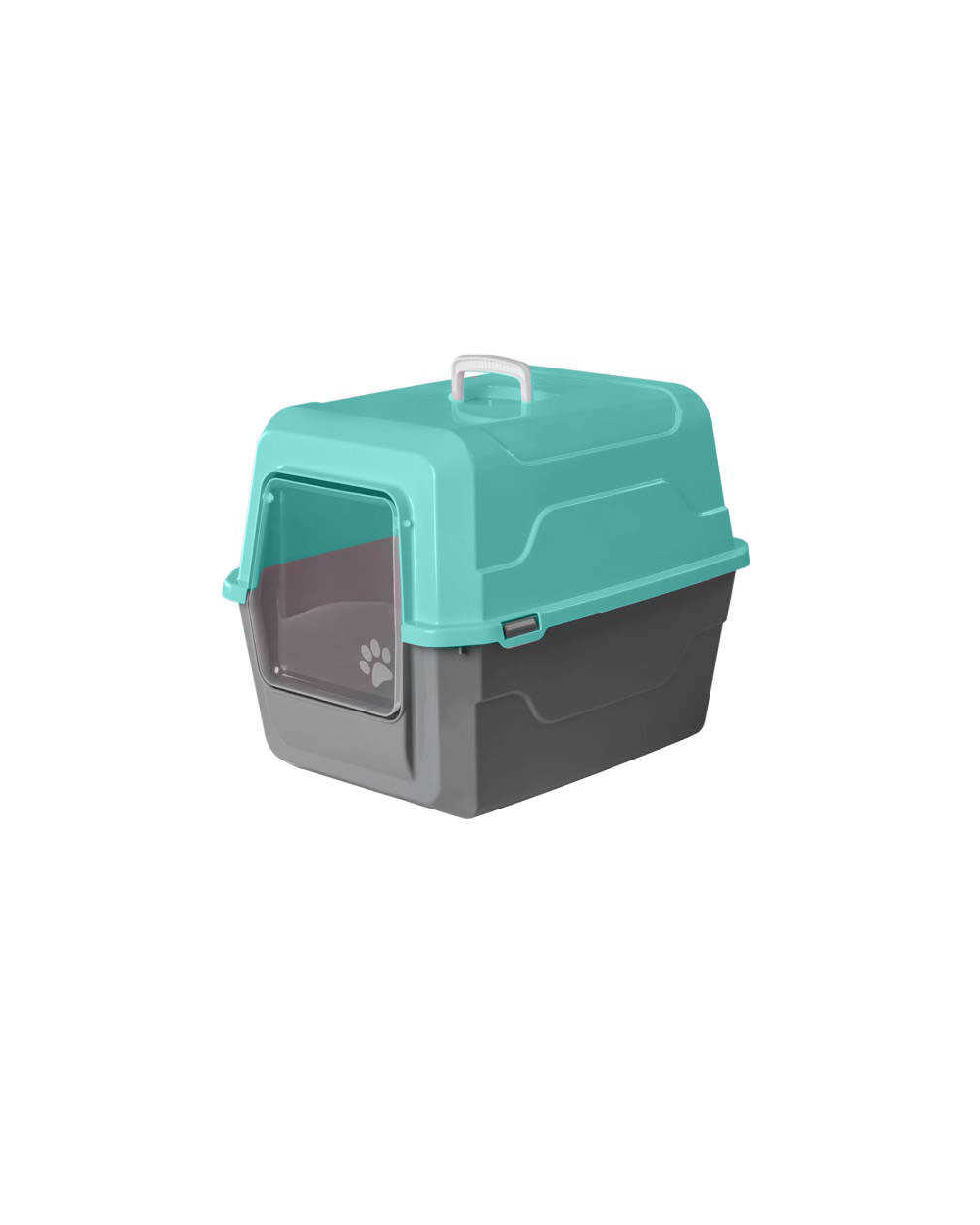 Λεκάνη γάτας κλειστή - Catbus - 52x37x48cm - Green